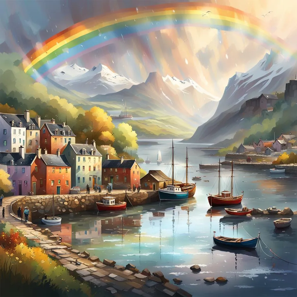 Scotland seasonal painting